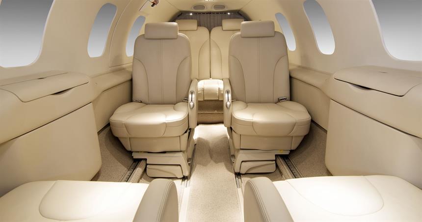 Learjet 31A Interior