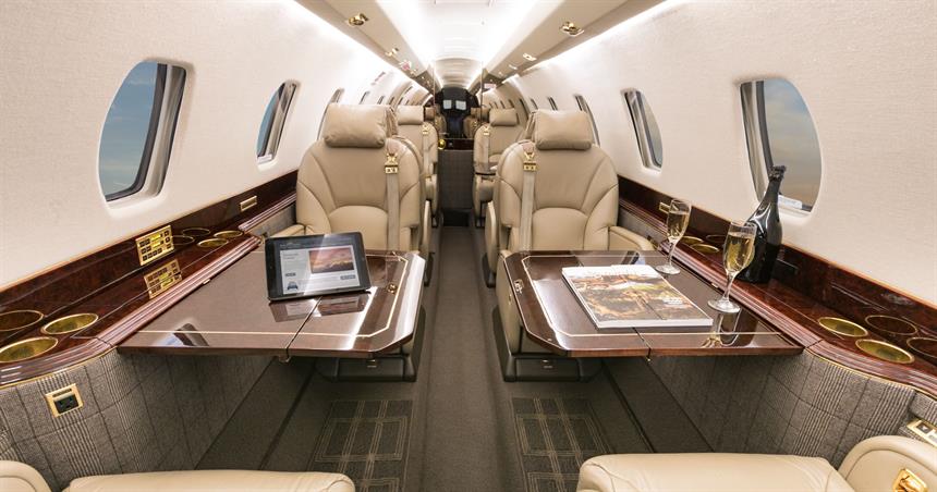 Citation X Interior