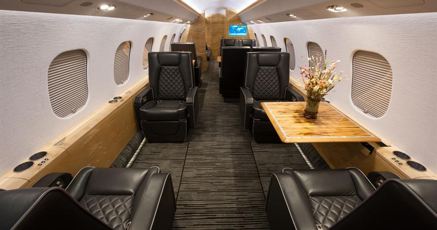 Global 6000 Interior