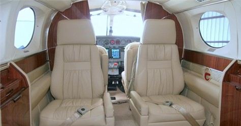 Cessna 414A Interior