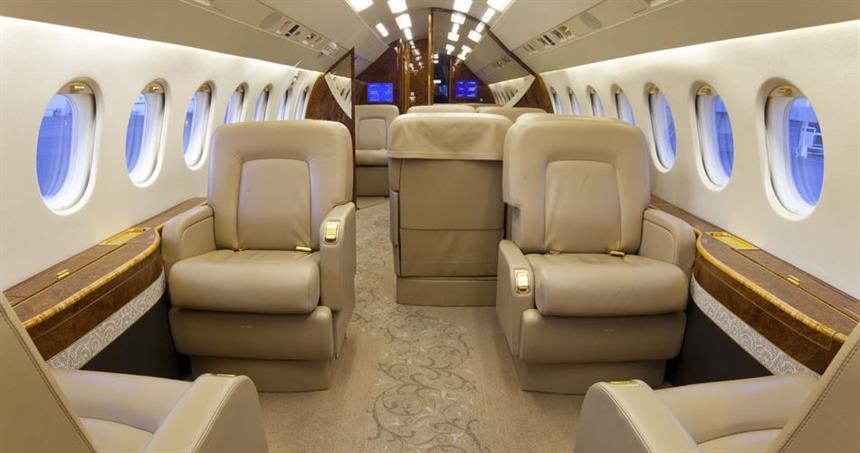 Falcon 900EX Interior