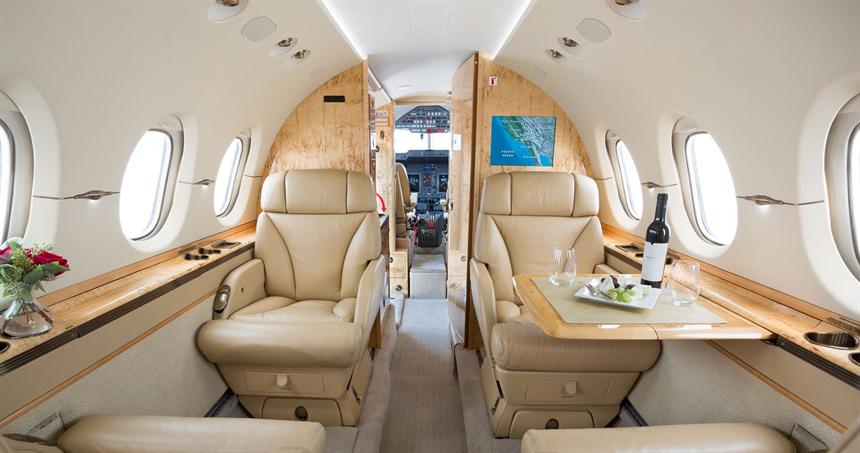 Hawker 900XP Interior